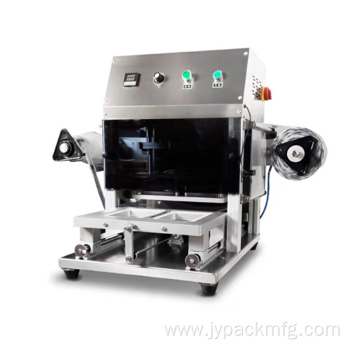 Automatic pneumatic sealing machine for lunch box